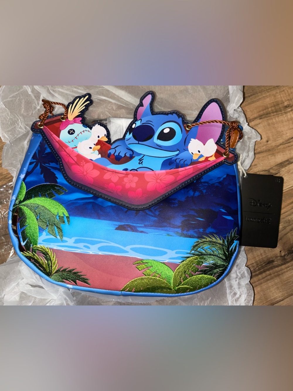 New Loungefly Stitch Purse Crossbody bag